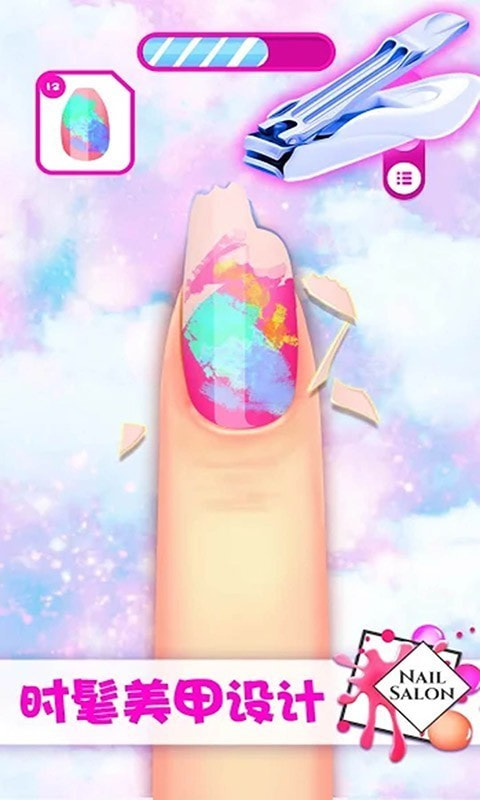 小魔仙换装美甲3