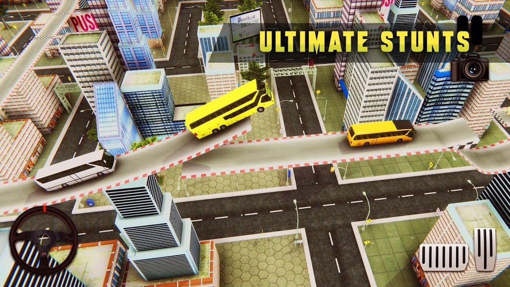 终极城市巴士特技驾驶模拟器0