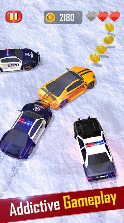 警察粉碎警车追逐20210