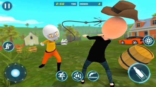 绳索刺客火柴人1