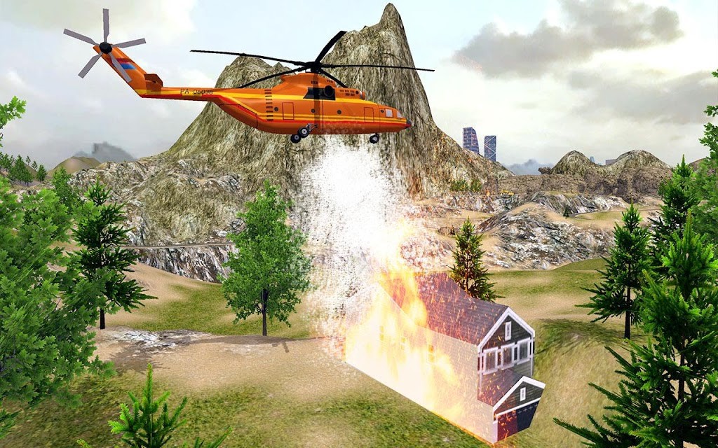 消防直升机救援模拟器2