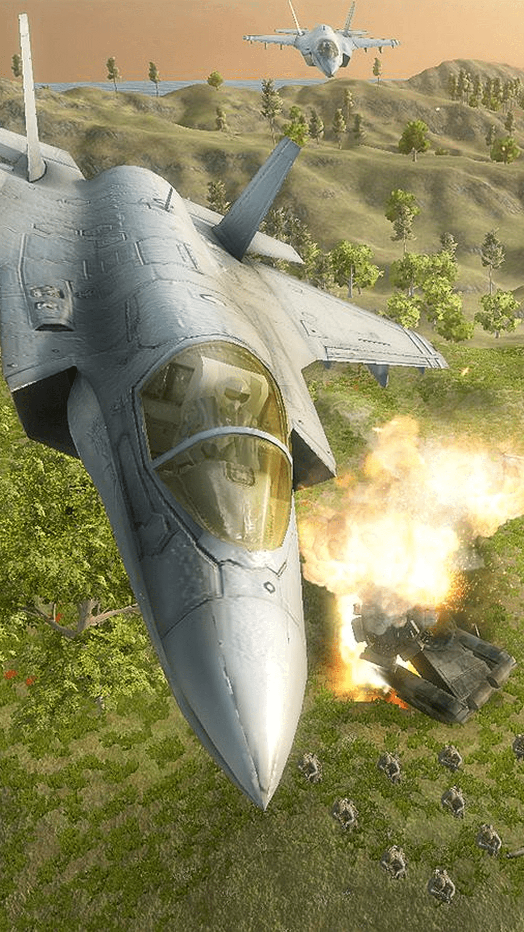 飞机强袭空中打击1