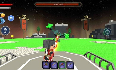 方块射击3D像素世界0