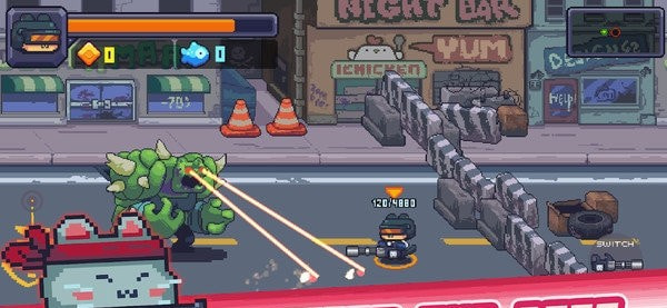 猫咪枪手大战僵尸2