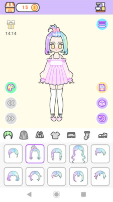 粉彩女孩换装无限金币版2