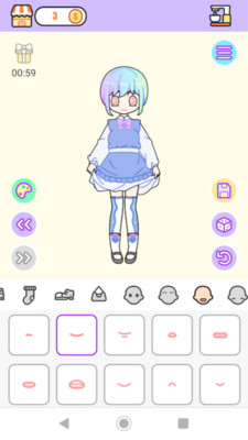 粉彩女孩换装无限金币版4