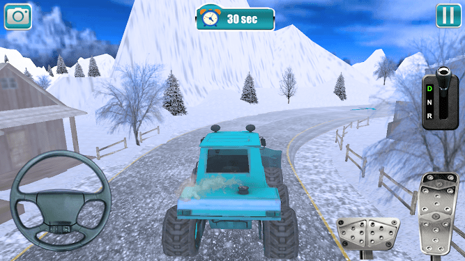 现代除雪机3D公路救援拖拉机1