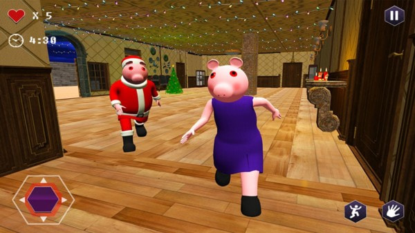 恐怖圣诞老人小猪2