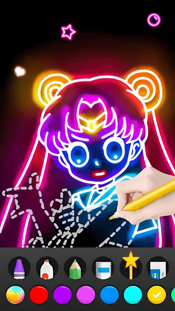 小小漫画家涂色4