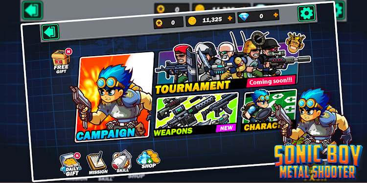 音速男孩金属射手1