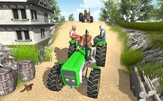 3D农业拖拉机卡车