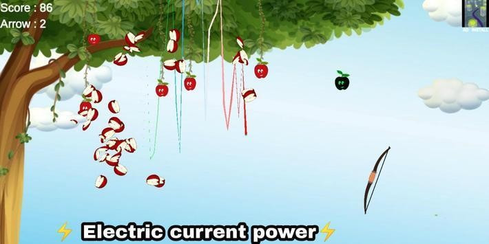 弓箭射击苹果0
