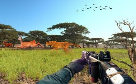 猎鹿野生动物射击1