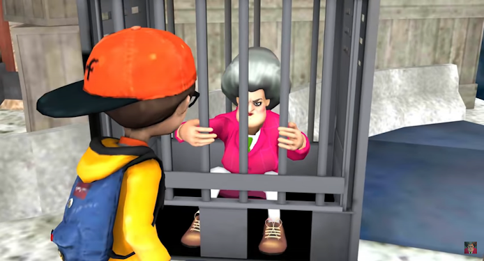 恐怖教师学校附近1