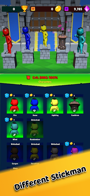 离线火柴人战争防御战斗城堡粉碎2