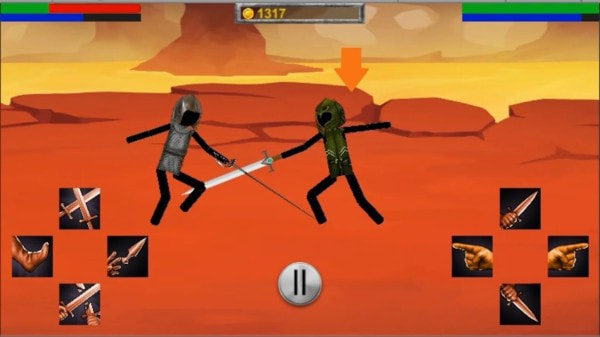 火柴人剑术决斗无限体力版4