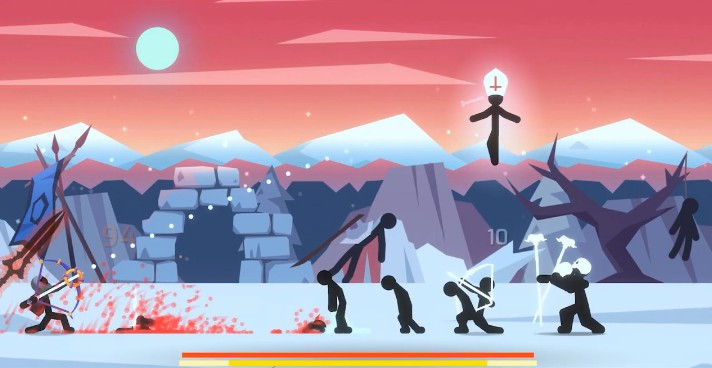 火柴人大战暗影弓手战场0