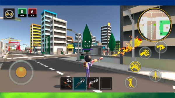 火柴人城市激斗2