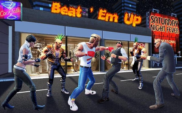 狂暴街道街头斗殴0