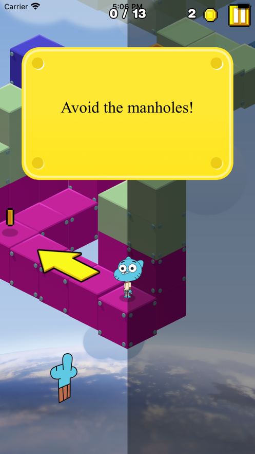 速爬方块山中文版1