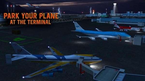 飞机停机模拟器1