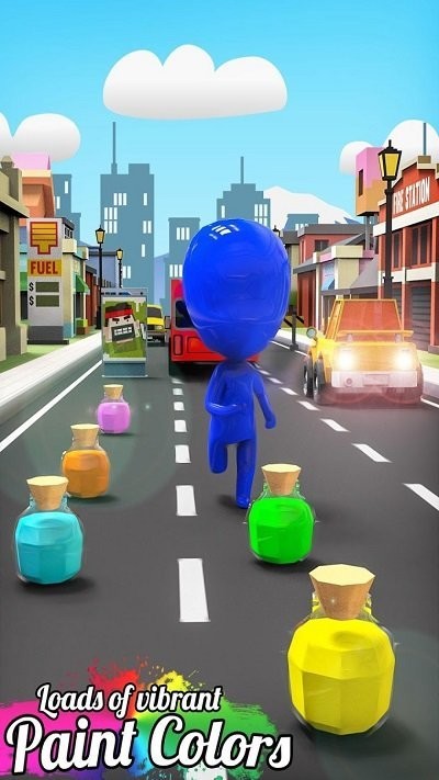 彩色终极淘汰赛酷跑1