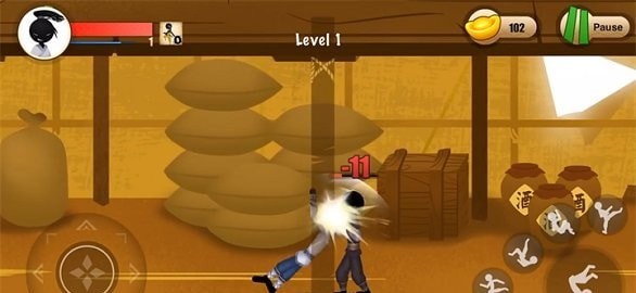 侠客火柴人无限元宝版1