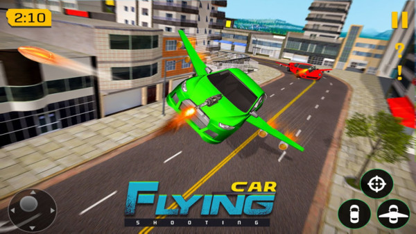 飞行射击汽车城1