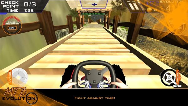 山地车竞速 山地车竞速