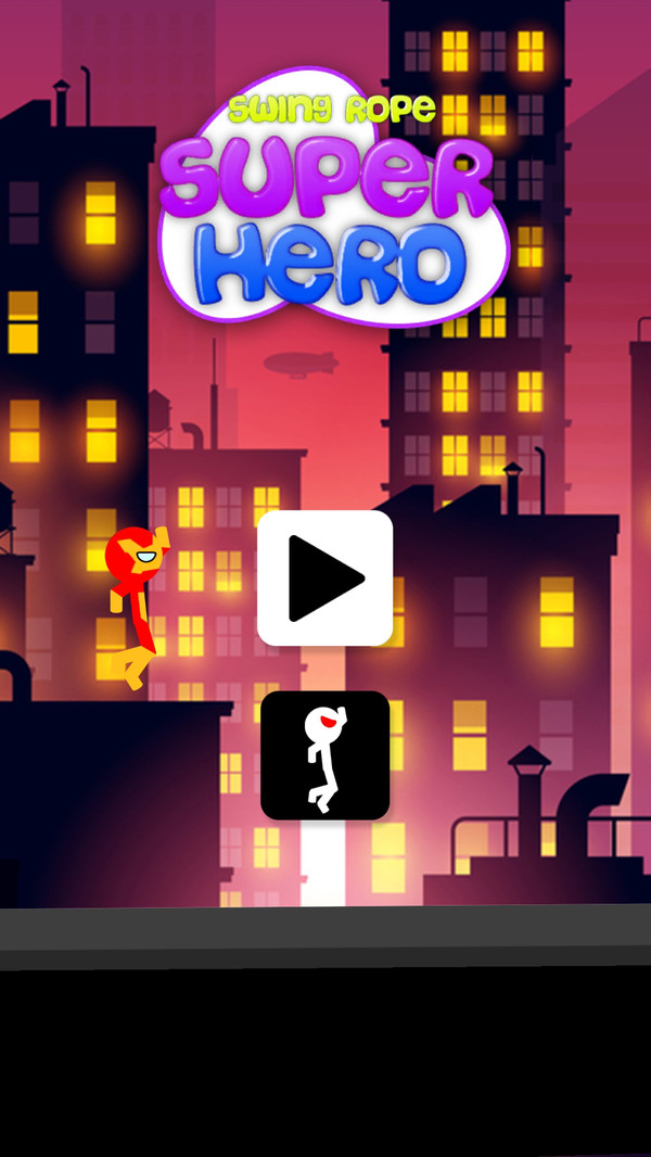 火柴人摇摆绳英雄1