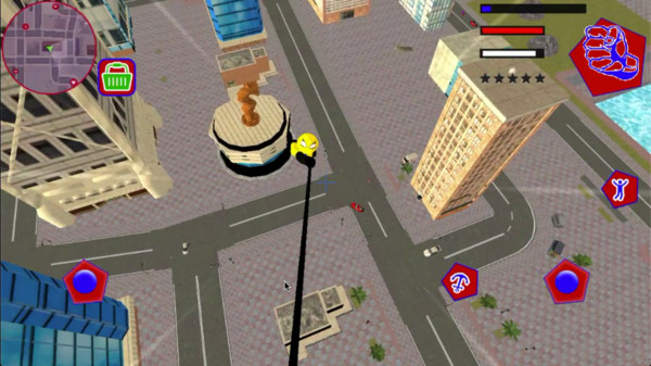 警察火柴人绳索英雄0