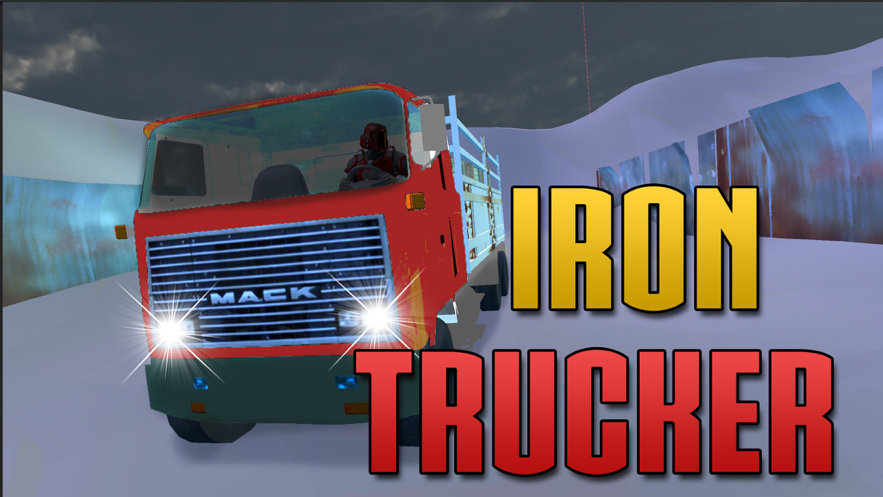 铁的超级英雄卡车人