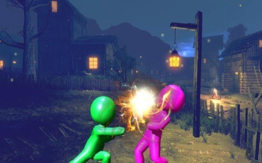 真正的空手道火柴人格斗