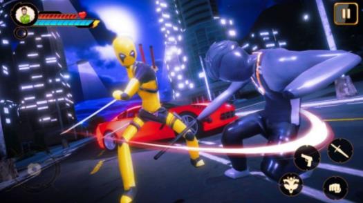 火柴人双剑死的英雄