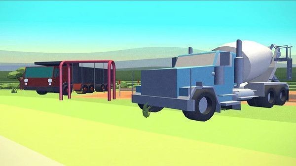 挖掘机施工建设模拟2