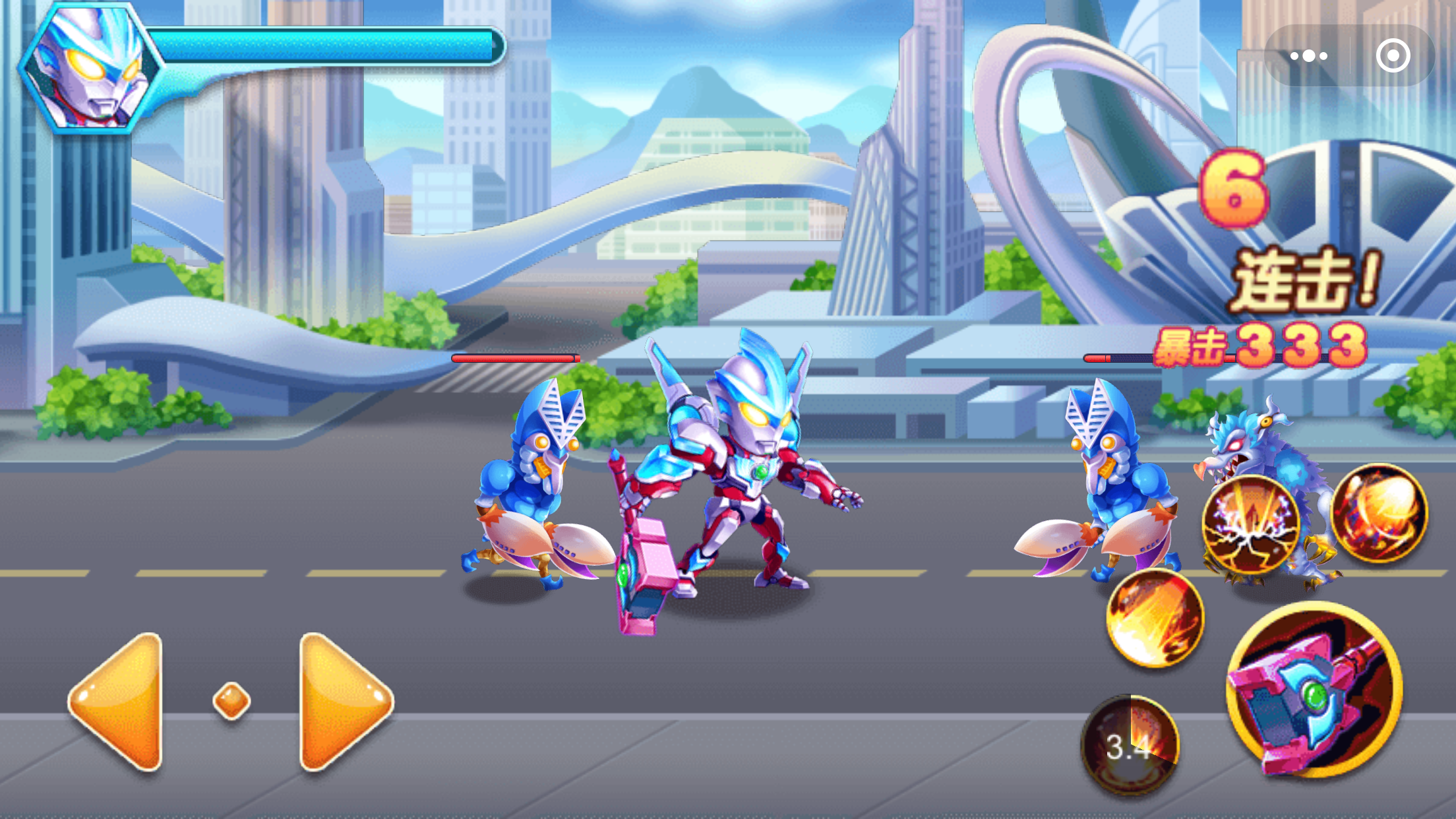 奥特曼格斗之热血英雄0