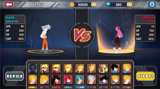 火柴人战士超级龙影战1