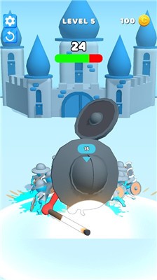 人群奔跑加入冲突2