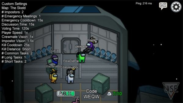 Among us手捧雷模式0