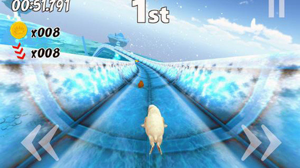 北极动物冻水滑块0