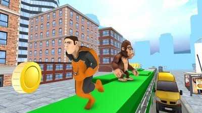 飞跑超级英雄大逃亡0