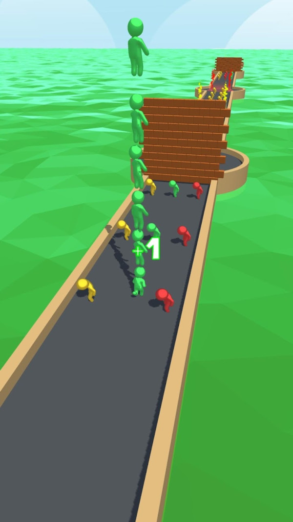 彩色人类叠高高1