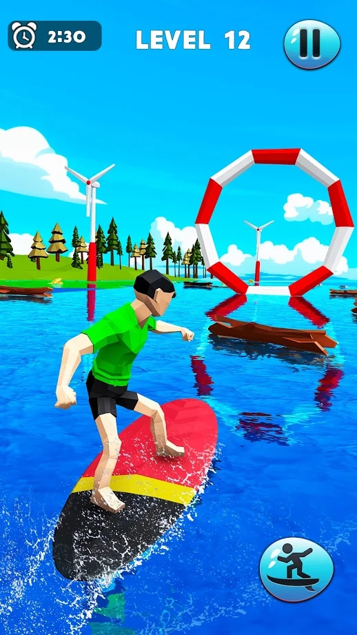 疯狂河冲浪者3d3