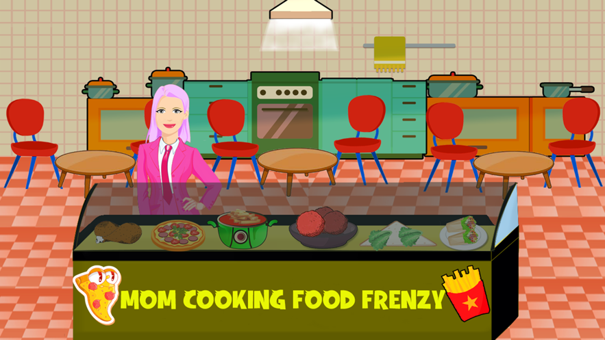 妈妈疯狂厨房烹饪