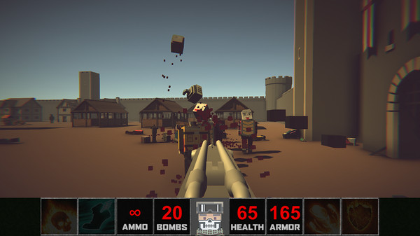 毁灭战士僵尸电锯1