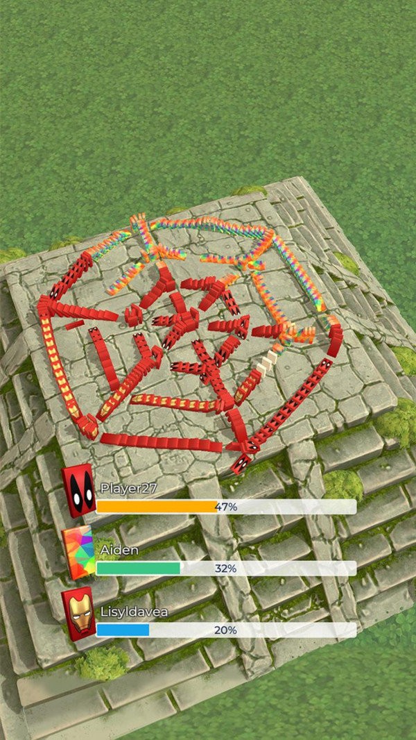 滚球3d多米诺粉碎1