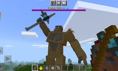 我的世界哥斯拉VS金刚模组0