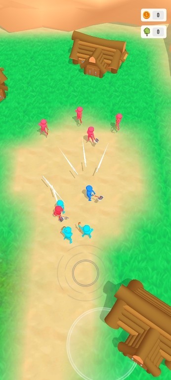 红蓝橡皮人斧头大战1