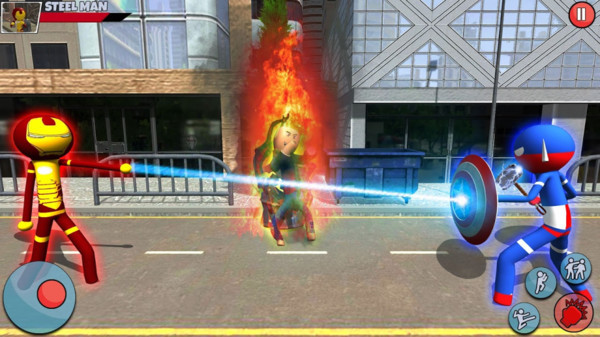 火柴人战斗英雄0