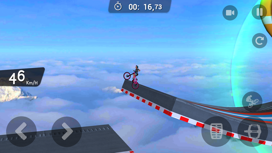 BMX自行车不可能的坡道1